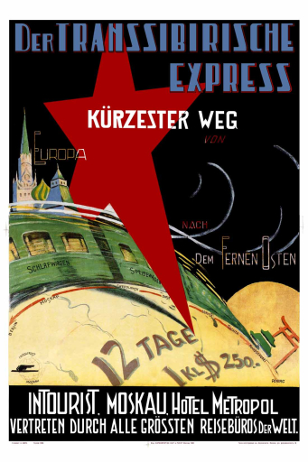 Der TRANSSIBIRISCHE EXPRESS 1930