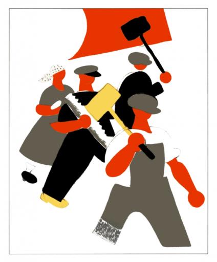 Soviet Poster: Workers